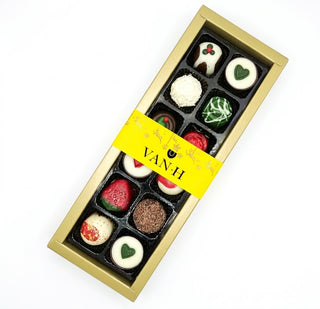 Merry Christmas 12 Chocolate Box - Van H