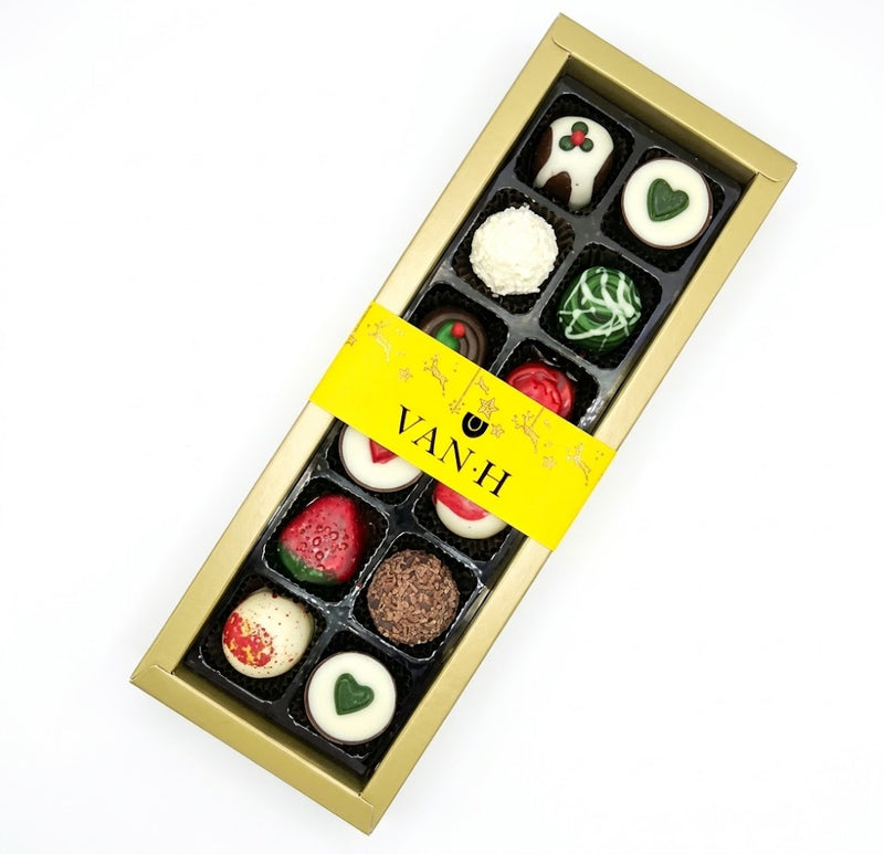 Merry Christmas 12 Chocolate Box - Van H