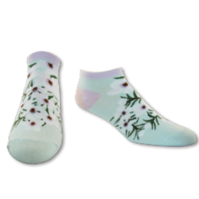 Manuka Flower Ankle Socks S-M - The Derek Corp Ltd