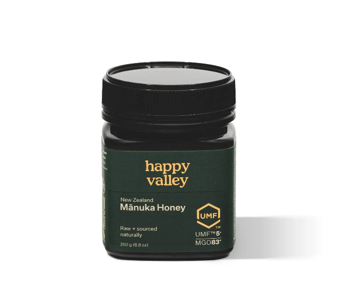 New Zealand Active/UMF 5+ Manuka Honey - Happy Valley - 250g