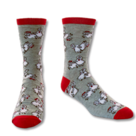 Shagging Sheep Crew Socks M-L - The Derek Corp Ltd