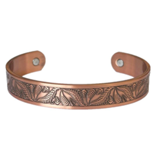 Copper Bracelet - Fern Design – NZ Dimensionz