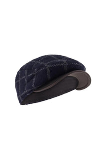 Merino Possum Check Pattern Cheesecutter - McDonald New Zealand