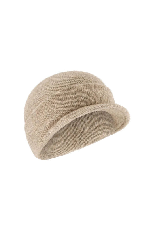 Possum Merino Cap with Peak - McDonald New Zealand