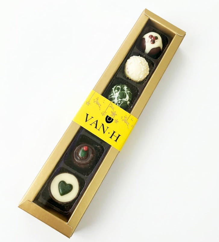Merry Christmas 6 Chocolate Box - Van H