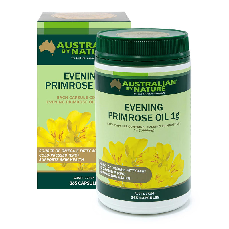 Evening Primrose Oil - Australian by Nature - 365 capsules