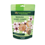 Manuka Honey Candy 12+ [MGO400]  With Eucalyptus - Australian By Nature - 60 Candies/Pack