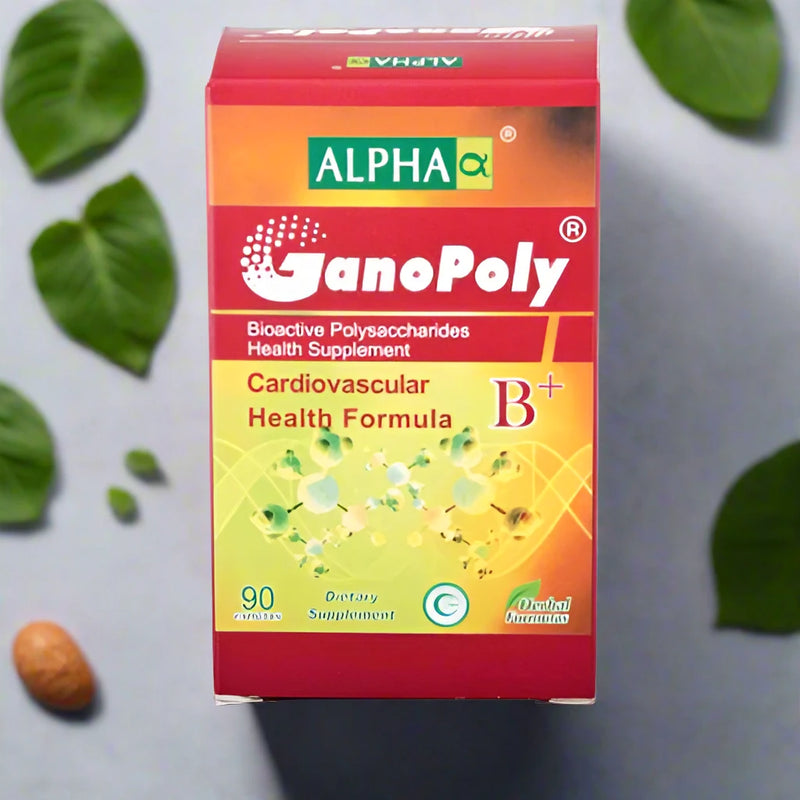 GanoPoly B+ - Cardiovascular Health Formula - Alpha - 90 capsules