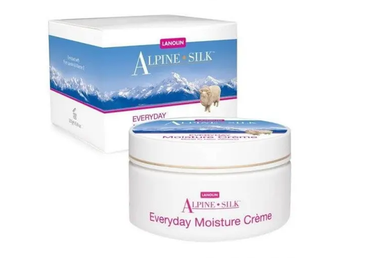 Everyday Moisture Crème with Pure Lanolin & Vit E 100g - Alpine Silk
