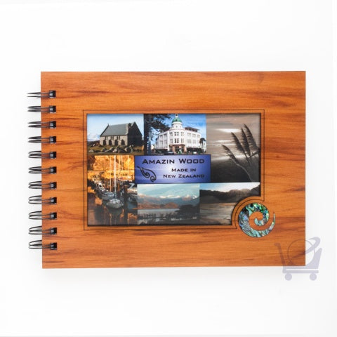Memory Book & Pen Set With Koru Postcard - Amazin Wood