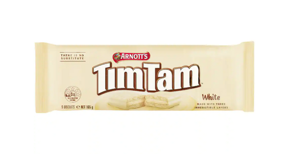 Tim Tam White Ð ArnottÕs Ð 165g