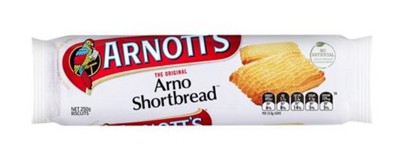 Arno Shortbread Ð ArnottÕs Ð 250g