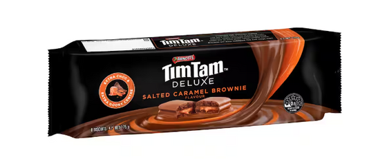 Tim Tam Deluxe Salted Caramel Brownie -  ArnottÕs - 175g