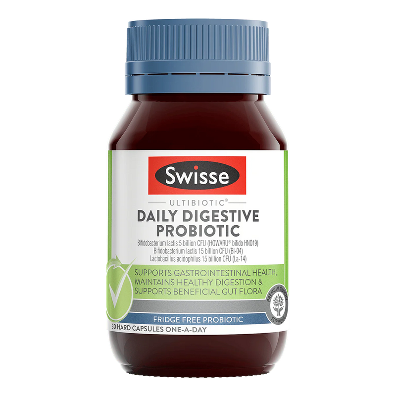 Ultibiotic Daily Digestive Probiotic by Swisse - 30 capsules
