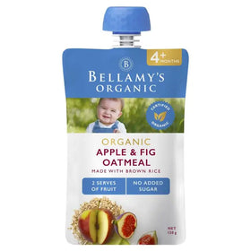 Apple & Fig Oatmeal 4+Months by Bellamy's Organic - 120g