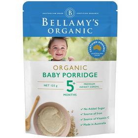 Baby Porridge 5+Months by Bellamy's Organic - 125g