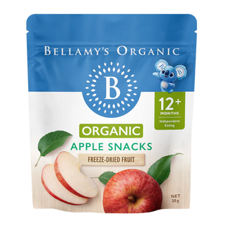 Apple Snacks 12+Months by Bellamy's Organic - 20g