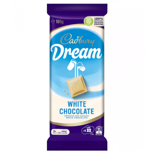 Dream White Chocolate Block - Cadbury - 180g