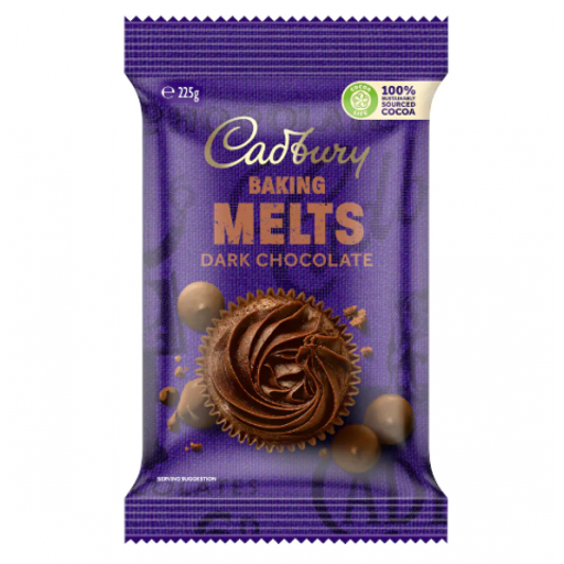 Dark Chocolate Melting Buttons - Cadbury - 225g