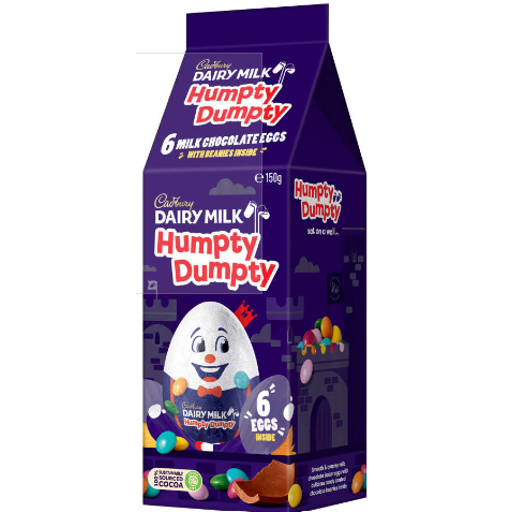 Humpty Easter Eggs with Beanies - Cadbury - 150g