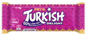 Fry's Turkish Delight Chocolate Bar by Cadbury [Pack of 3] - 55g x 3