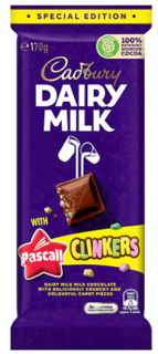Dairy Milk Pascall Clinkers Block by Cadbury - 180g
