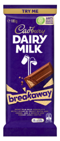 Dairy Milk Breakaway Block by Cadbury 180g