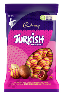 Turkish Delight Easter Eggs by Cadbury - 117g