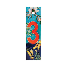 Ceramic Number Tiles - Parrs