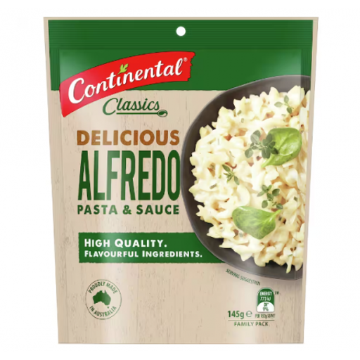 Pasta & Sauce Alfredo -  Continental - 145g