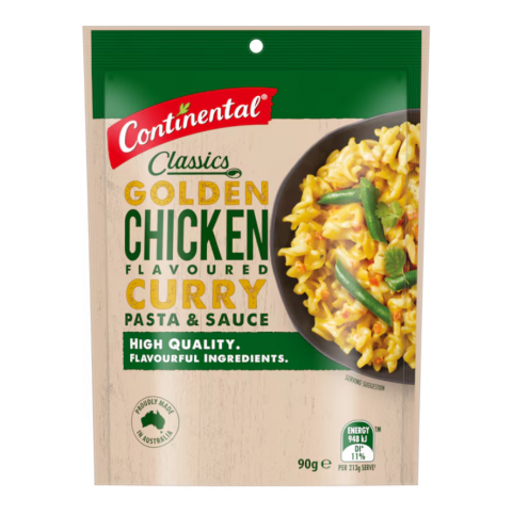 Pasta & Sauce Chicken Curry - Continental - 90g