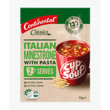 Cup A Soup Classic Italian Minestrone With Pasta - Continental - 75g/ 2 Serves