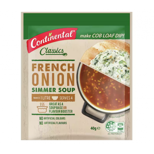 Simmer Soup Classic French Onion - Continental - 40g