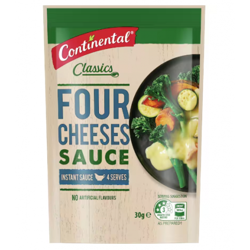 Four Cheeses Sauce Instant Mix - Continental - 30g