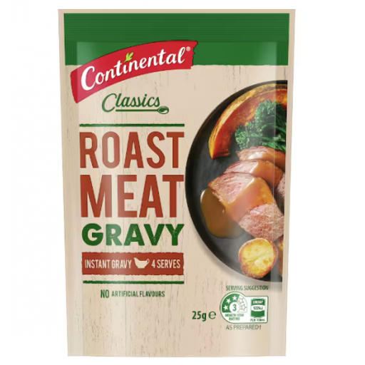 Roast Meat Instant Gravy Mix - Continental - 25g 