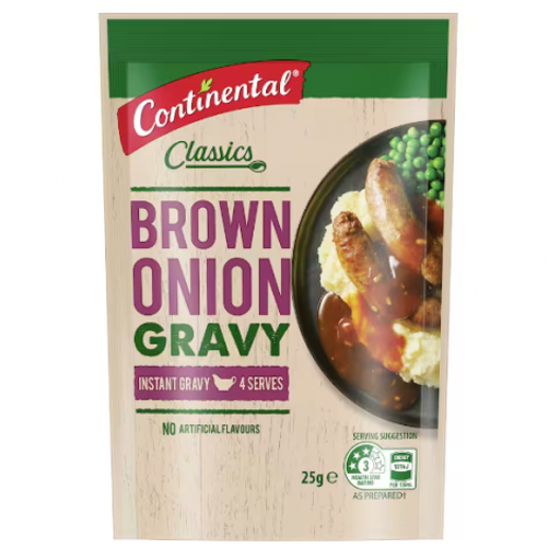 Brown Onion Instant Gravy Mix  - Continental - 25g 