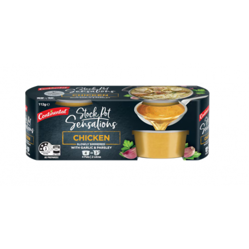 Stock Pot Sensations Chicken - Continental - 112g/ 4x 28g