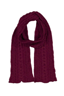 Possum Merino Cable Scarf - McDonald New Zealand