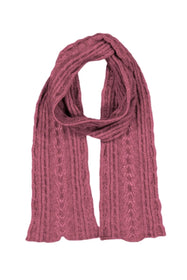 Possum Merino Cable Scarf - McDonald New Zealand