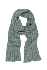 Possum Merino Cable Scarf - McDonald New Zealand