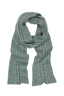 Possum Merino Cable Scarf - McDonald New Zealand