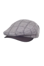 Merino Possum Check Pattern Cheesecutter - McDonald New Zealand