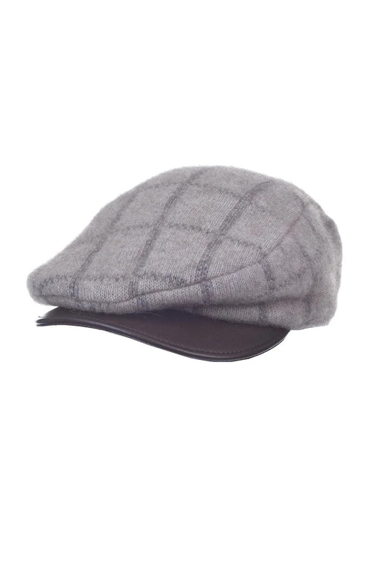 Merino Possum Check Pattern Cheesecutter - McDonald New Zealand
