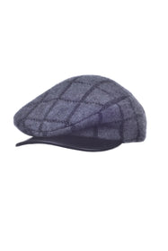 Merino Possum Check Pattern Cheesecutter - McDonald New Zealand