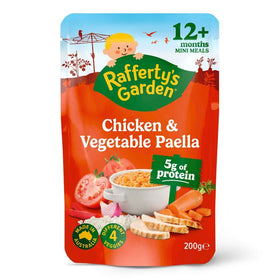 Chicken & Vegetable Paella 12+ Months by Rafferty's Garden - 200g
