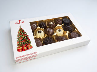 Christmas 250g Gift Box with Sleeve - Van H