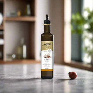 Olive Oil Extra Virgin Garlic Infused - Cobram Estate Garlic infused 250ml