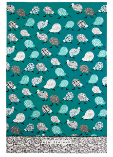 Counting Kiwi Tea Towel (49 x 76cm) - The Derek Corp Ltd