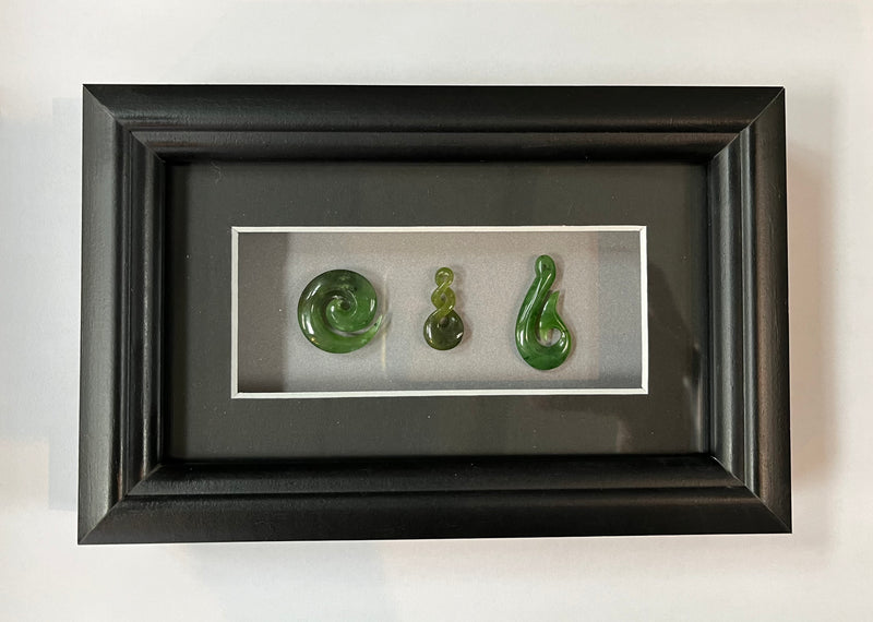 Framed Greenstone 3 Pieces - Dale Borland