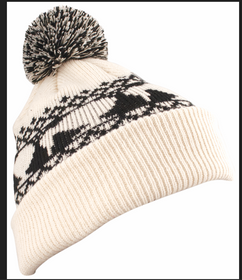 Kiwi Jacquard Pom Pom - All colours